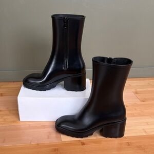 Black Women's Welly Boots